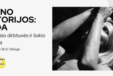 KŪNO ISTORIJOS. Judesio dirbtuvės ir šokio banga su DJ - Event image