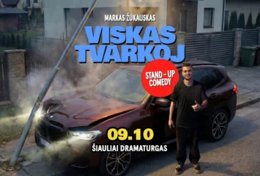 Markas Žukauskas “Viskas Tvarkoj” Stand up Šiauliai - Event image