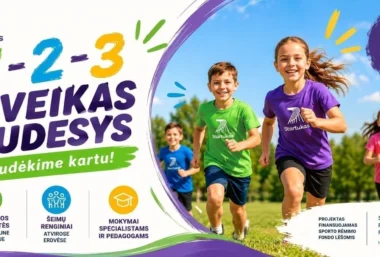 Nemokamos treniruotės vaikams Klaipėdoje 11-15 m. - Event image