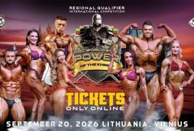 NPC Power of the Knight 2026 – tarptautinės kultūrizmo varžybos - Event image
