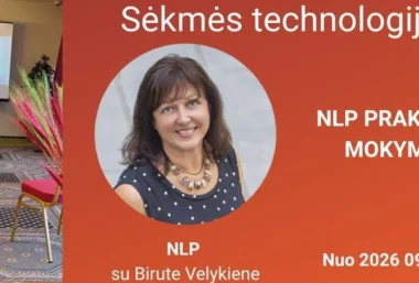 Sėkmės technologijos 2026. NLP Praktiko kursas - Event image