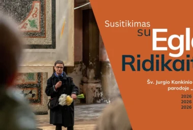 Susitikimas su menininke Egle Ridikaite - Renginio paveikslėlis