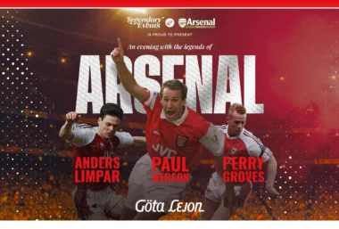 Arsenal Legends, Anders Limpar, Perry Groves & Paul Merson - 活动图片