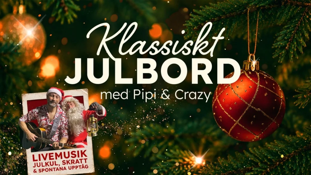 Klassiskt julbord med Pipi & Crazy - Renginio paveikslėlis 3