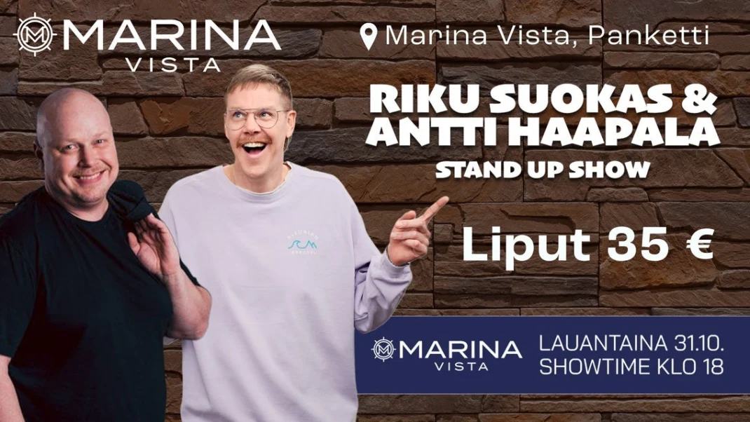 Riku Suokas & Antti Haapala – Stand Up Show - Renginio paveikslėlis 2
