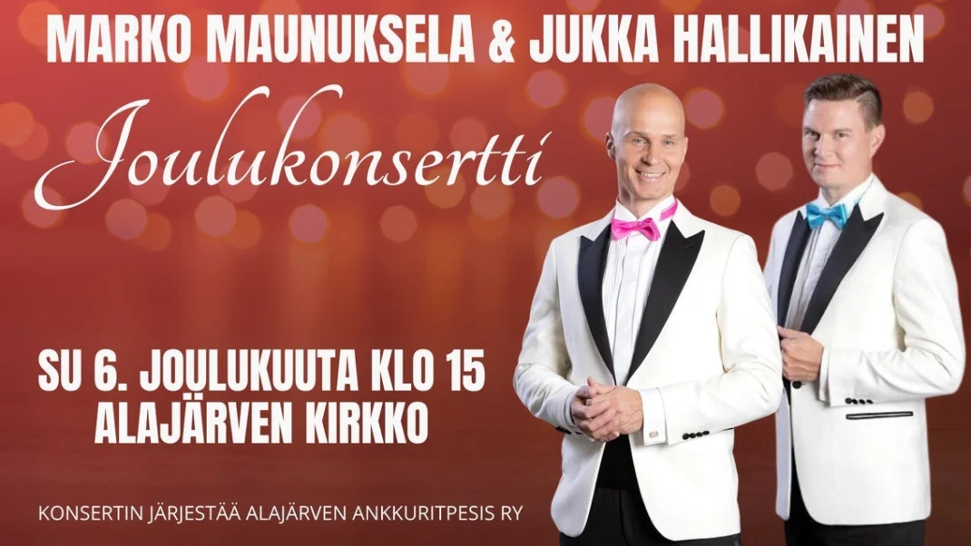 Joulukonsertti Marko Maunuksela & Jukka Hallikainen - Renginio paveikslėlis 3