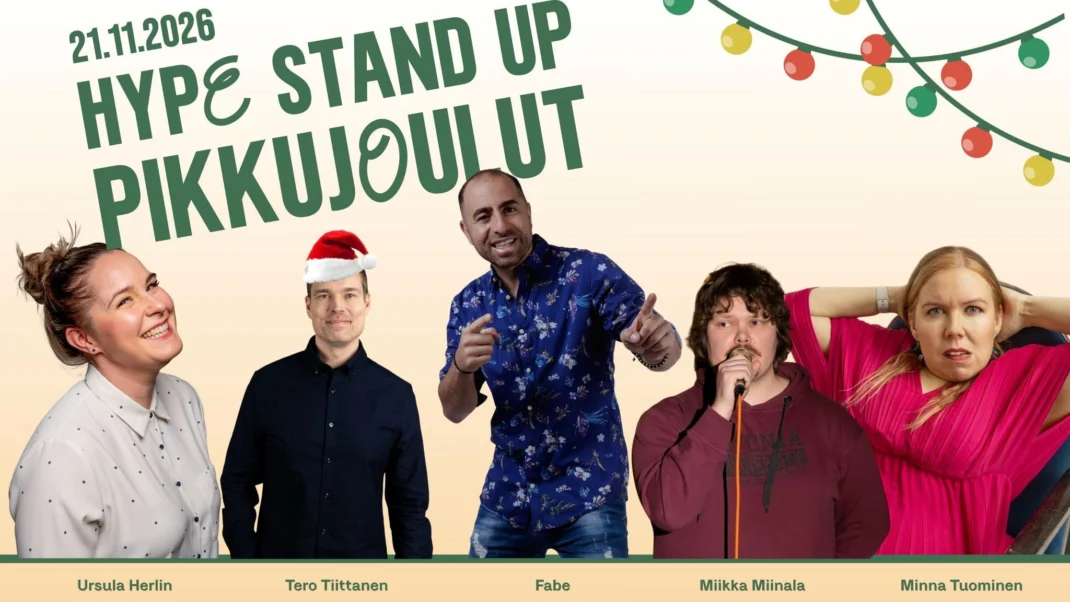 Hype Stand Up pikkujoulut - Renginio paveikslėlis 2