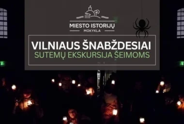 Vilniaus šnabždesiai: sutemų ekskursija šeimoms Vilniuje - Event image
