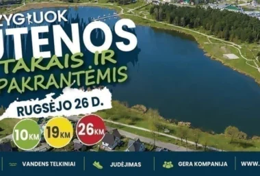 ŽYGIUOK, UTENOS TAKAIS IR PAKRANTĖMIS - Renginio paveikslėlis