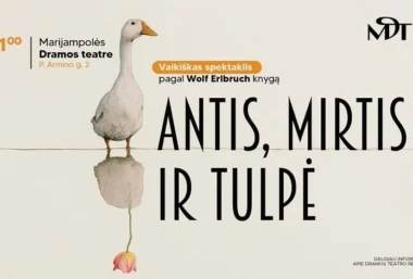 2026-10-27 | „ANTIS, MIRTIS IR TULPĖ“ │Dramos teatras - Renginio paveikslėlis
