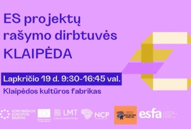 ES projektų rašymo dirbtuvės - Renginio paveikslėlis