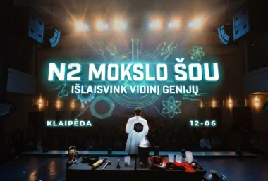N2 MOKSLO ŠOU antrasis seansas - Renginio paveikslėlis