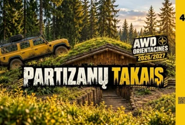 AWD ORIENTACINĖS PARTIZANŲ TAKAIS - Sündmuse pilt