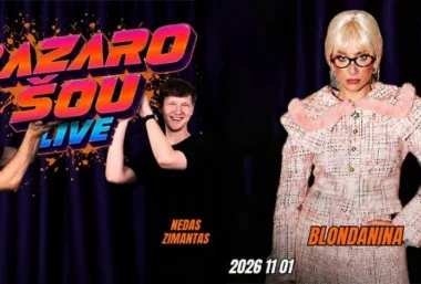 BAZARO ŠOU | VILNIUS | BLONDANINA | 11.01 - Renginio paveikslėlis