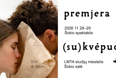 (Su)kvėpuoti | šokio spektaklio premjera | chor. Vytis Jankauskas - Renginio paveikslėlis