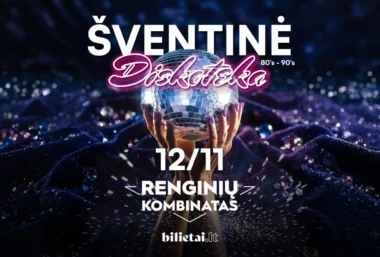 Šventinė diskoteka | Klaipėda - Renginio paveikslėlis
