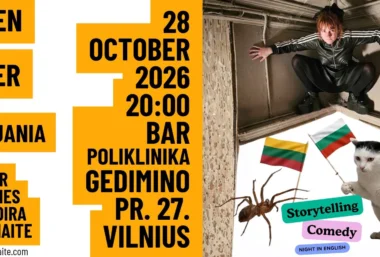 Bitten by Spider in Lithuania and other stories of Moira Adomaite - 活动图片