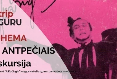 BOHEMA su antpečiais. Ekskursija. - Renginio paveikslėlis