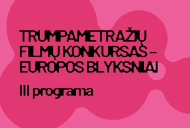 SCA’26. Europos blyksniai: III programa (2026) - Renginio paveikslėlis
