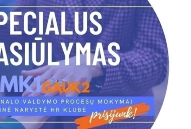 HR AKADEMIJA + HR KLUBO METINĖ NARYSTĖ - Renginio paveikslėlis