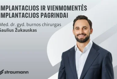 K10418 Implantacijos ir vienmomentės implantacijos pagrindai - Renginio paveikslėlis