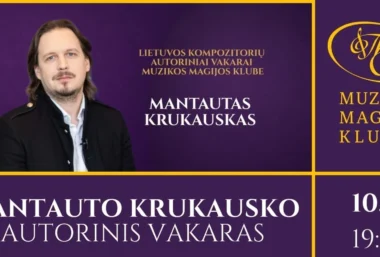 Mantauto Krukausko autorinis vakaras - Veranstaltungsbild