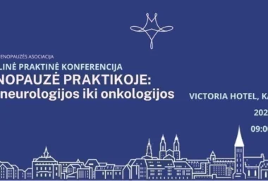 Menopauzė praktikoje: nuo neurologijos iki onkologijos - Renginio paveikslėlis