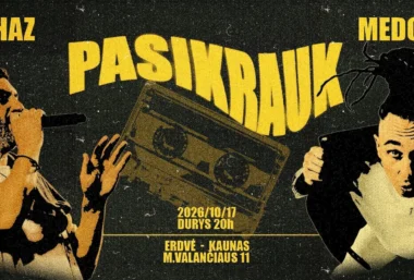 PASIKRAUK - Renginio paveikslėlis