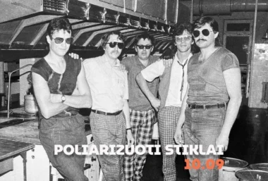 POLIARIZUOTI STIKLAI 40 METŲ SCENOJE 10.09 | TAMSTA - Renginio paveikslėlis