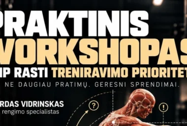 PRAKTINIS WORKSHOPAS KAIP RASTI TRENIRAVIMO PRIORITETĄ? - Renginio paveikslėlis