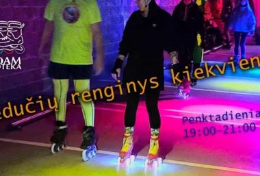Riedučių renginys, spalio 9 d. - Event image