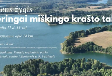 Rudens žygis Veisiejų regioniniame parke - Renginio paveikslėlis