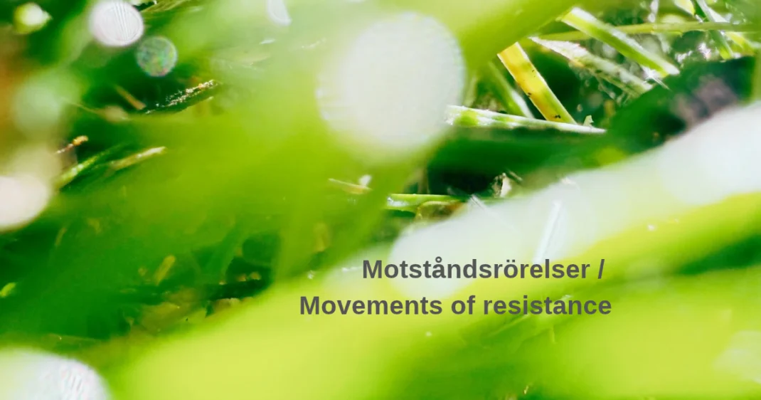 Sara Soumah Motståndsrörelser / Movements of resistance - Renginio paveikslėlis 2