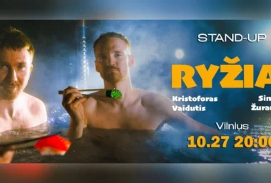 STAND UP | RYŽIAI | VILNIUS - Renginio paveikslėlis