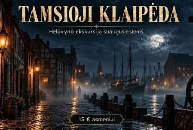 „Tamsioji Klaipėda“ – speciali Helovyno ekskursija suaugusiesiems - Tapahtuman kuva