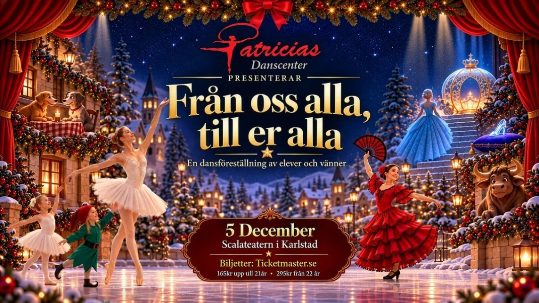 FRÅN OSS ALLA TILL ER ALLA – Patricias Danscenter - Renginio paveikslėlis 2