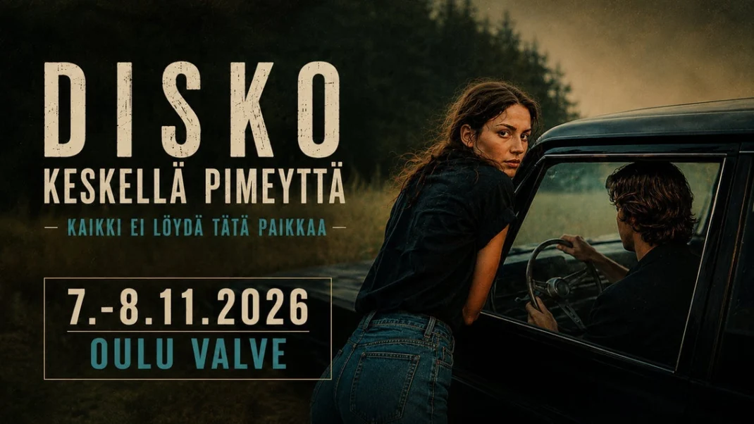 DISKO KESKELLÄ PIMEYTTÄ | LOPPUUNMYYTY - Renginio paveikslėlis 3