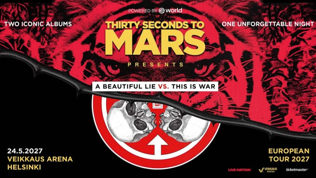 Thirty Seconds to Mars Presents A Beautiful Lie vs This Is War - Renginio paveikslėlis 3