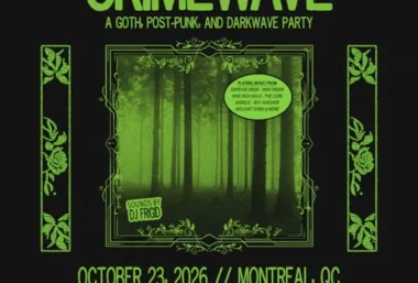 CRIMEWAVE: A GOTH, POST-PUNK & DARKWAVE PARTY - Event image