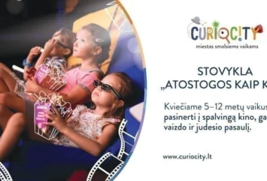 Stovykla „Atostogos kaip kine” - Pasākuma attēls