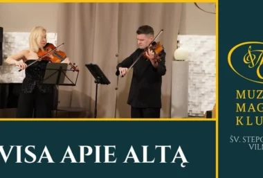 Visa apie altą | Dovilė Juozapaitienė ir Jurgis Juozapaitis - Renginio paveikslėlis