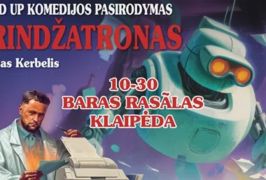 Žilvinas Kerbelis | STAND UP | KRINDŽATRONAS [KLAIPĖDA] - Renginio paveikslėlis